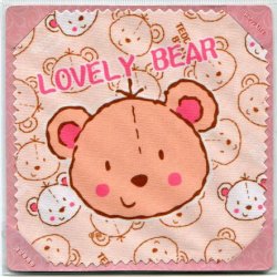 Thumbnail of Lovely Bear Microfiber Eyeglasses Cleaning Cloth #1 (EC0030)