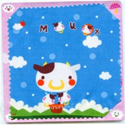 Thumbnail of Cow in Balloon Microfiber Eyeglasses Cleaning Cloth #1 (EC0032)
