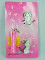 Thumbnail of Chi's Sweet Home Cat Mascot Phone Strap #2 (E1305) 