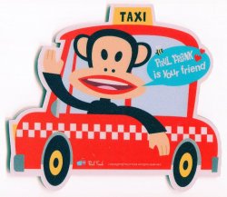 Thumbnail of Paul Frank Monkey Die Cut Mouse Pad #1 (SU0040) 