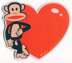 Thumbnail of Paul Frank Monkey Die Cut Mouse Pad #2 (SU0041) 