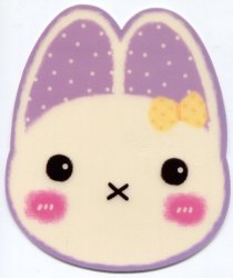 Thumbnail of Rabbit Head Die Cut Mouse Pad #2 (SU0045) 
