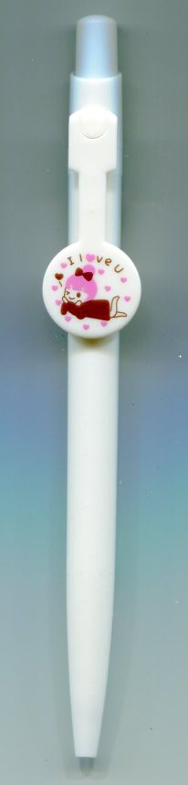 Thumbnail of Korea Jetoy Choo Choo & Friend Ballpoint Pen Ballpen #5 (I Love U Girl) (SN0017)
