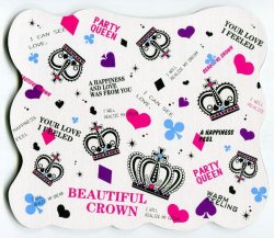 Thumbnail of Korea Beautiful Crown Die Cut Mouse Pad #1 (SU0054) 