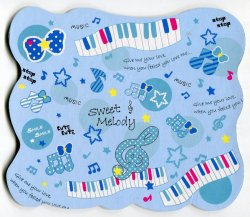 Thumbnail of Korea Sweet Melody Die Cut Mouse Pad #1 (SU0057) 