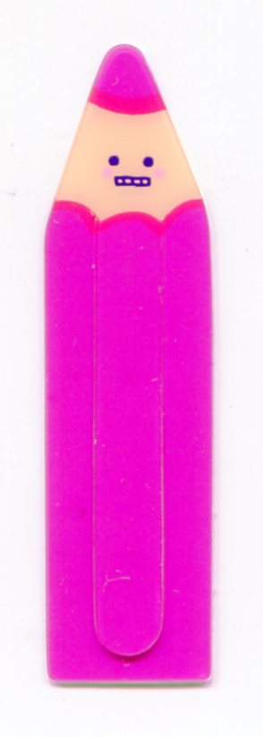 Thumbnail of Pencil Mood Mini Plastic Bookmark #7 (SB0035)