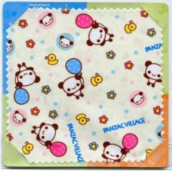 Thumbnail of Panda with Balloon Microfiber Eyeglasses Cleaning Cloth #1 (EC0054)