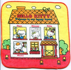 Thumbnail of Sanrio Hello Kitty Face Towel Wash Cloth #36 (T0652) 