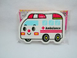 Thumbnail of Car Die Cut Eraser #5 (Ambulance) (SE0023)