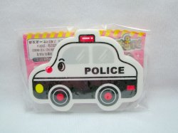 Thumbnail of Car Die Cut Eraser #6 (Police Car) (SE0024)