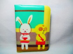 Thumbnail of Rabbit with Music and Dog 12 Pockets Card Holder #1 (SH0031)
