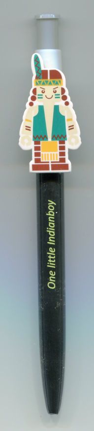 Thumbnail of Occupation Ballpoint Pen Ballpen #5 (Green Indiana Boy) (SN0050)