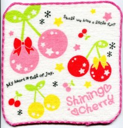 Thumbnail of Kamio Shining Cherry Face Towel Wash Cloth #1 (T0719)
