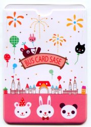 Thumbnail of Korea 2 Pocket Card Case Part 3 #9 (Animal and Firework) (SC0182)
