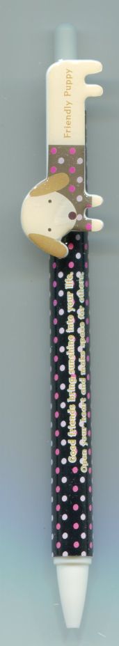 Thumbnail of Animal with Dot Ballpoint Pen Ballpen #1 (Dog) (SN0062)