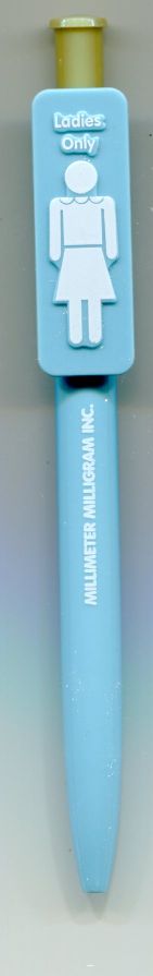 Thumbnail of Symbol Ballpoint Pen Ballpen #2 (Ladies Only) (SN0067)