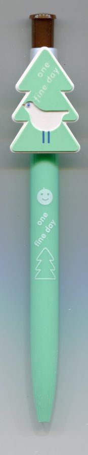Thumbnail of Symbol Ballpoint Pen Ballpen #4 (Tree and Bird) (SN0069)