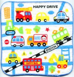 Thumbnail of Kamio Happy Drive Car Face Towel Wash Cloth #1 (T0730)