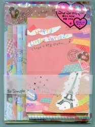 Thumbnail of Crux Happy Little Paris 5 Design Letter Set #1 (L0643) 