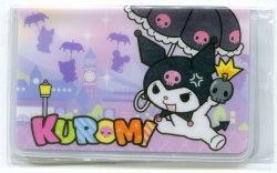 Thumbnail of Sanrio Kuromi 2 Pocket Card Case #1 (SC0196) 