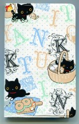 Thumbnail of San-X Kutsushita Nyanko Cat in Sock 10 Pockets Card Holder #1 (SH0051)