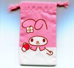 Thumbnail of Sanrio My Melody Cotton Drawstring Bag #14 (AD0062) 