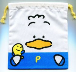 Thumbnail of Sanrio Pekkle Cotton Drawstring Bag #13 (AD0071) 