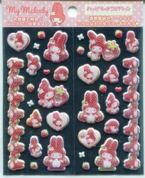 Thumbnail of Sanrio My Melody Sponge Deco Sticker Sheet #3 (I0774)