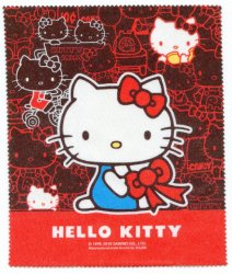 Thumbnail of Sanrio Hello Kitty Microfiber Eyeglasses Cleaning Cloth #1 (EC0060)
