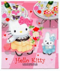 Thumbnail of Sanrio Hello Kitty Microfiber Eyeglasses Cleaning Cloth #2 (EC0061)