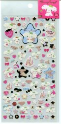 Thumbnail of San-X Berry Puppy Dog Sticker Sheet #2 (I0808)