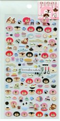 Thumbnail of San-X Zukinhitotude Kireizuki Sticker Sheet #1 (I0809)