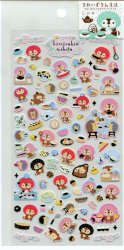 Thumbnail of San-X Zukinhitotude Kireizuki Sticker Sheet #2 (I0810)