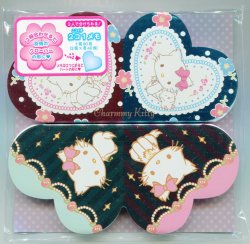 Thumbnail of Sanrio Charmmy Kitty Clover 4 Design Die Cut Memo Pad #1 (M0807) 