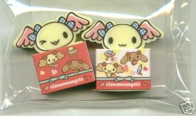 Thumbnail of Sanrio Cinnamoangels Die Cut Eraser Set #1 (S0267) 