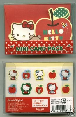 Thumbnail of Sanrio Hello Kitty Mini Card Pack #2 (L0440) 