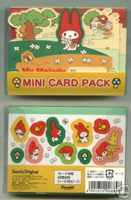 Thumbnail of Sanrio My Melody Mini Card Pack #2 (L0441) 