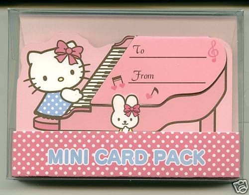 Thumbnail of Sanrio Hello Kitty Mini Card Pack #3 (L0509) 