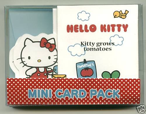 Thumbnail of Sanrio Hello Kitty Mini Card Pack #4 (L0510) 