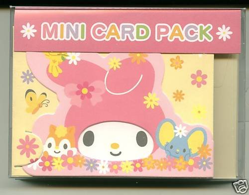 Thumbnail of Sanrio My Melody Mini Card Pack #3 (L0512) 