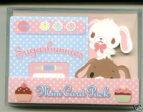 Thumbnail of Sanrio Sugar Bunnies Mini Card Pack #3 (L0513)