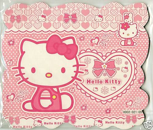 Thumbnail of Sanrio Hello Kitty Die Cut Mouse Pad #1 (S0281) 