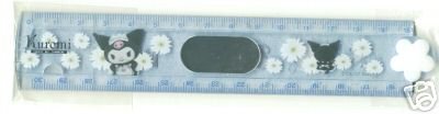 Thumbnail of Sanrio Kuromi Folding Ruler #1 (S0259) 