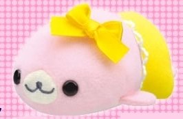 Thumbnail of San-X Mamegoma Seal Costume Plush #2