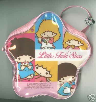 Thumbnail of Sanrio Little Twin Stars Vinyl Mini Hand Bag #1 (A0472) 