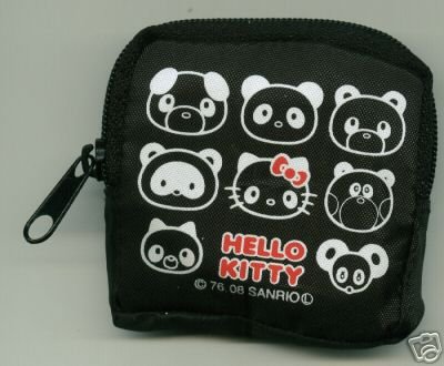 Thumbnail of Japan Limited Sanrio Hello Kitty Panda Coin Purse #2 (A0577) 