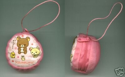 Thumbnail of San-X Rilakkuma Relax Bear Coin Purse Mascot Strap #1 (A0578) 