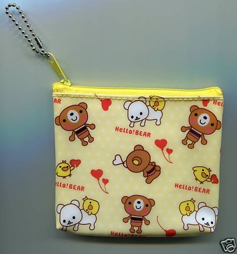 Thumbnail of Hello Bear Coin Purse Bag #1 (A0625) 