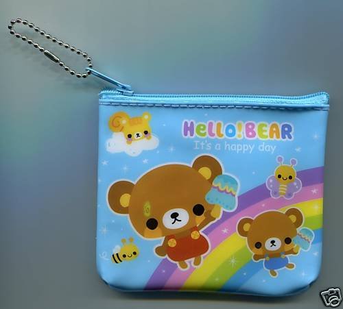 Thumbnail of Hello Bear Coin Purse Bag #3 (A0633) 