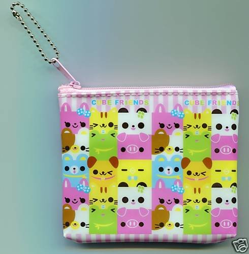 Thumbnail of Cube Friends Animal Coin Purse Bag #1 (A0652) 
